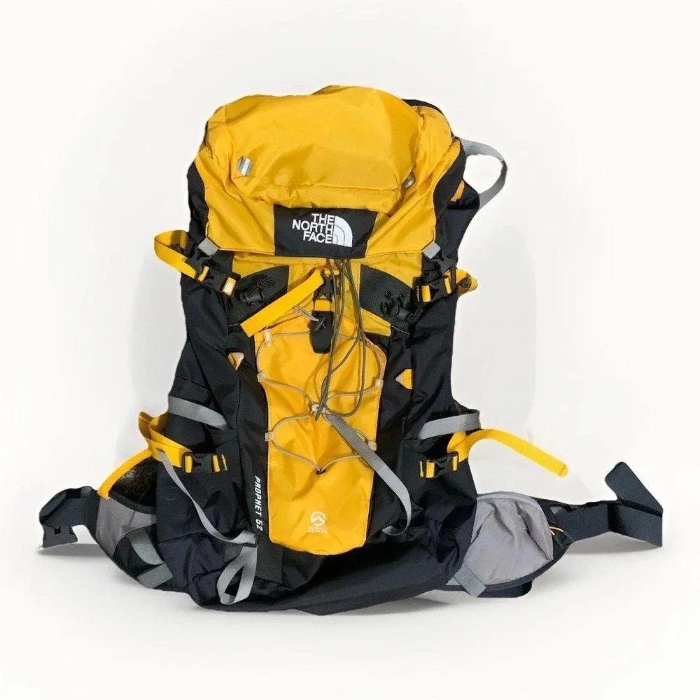 Vintage The North Face Prophet 52 Backpack Gold/Graphite EX Condition Hiking L/G